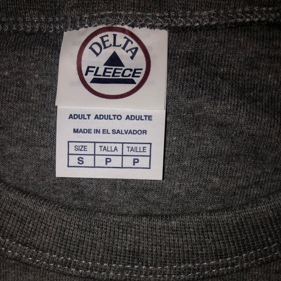 Poshfest Gray Pull Over Sweatshirt - Picture 4 of 7